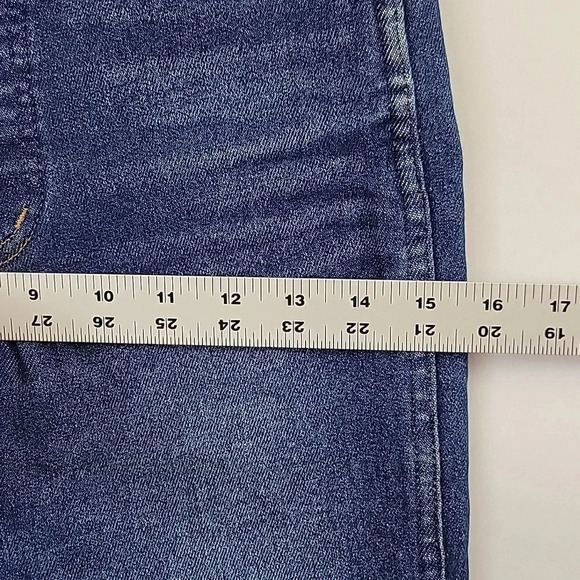 Madewell Jeans 10" High Rise Skinny Medium Wash Size 26 - Picture 9 of 16